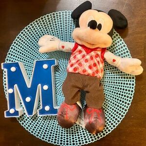 Disney Mickey Mouse Plush – Valentine’s Chocolate Covered Strawberry – 13''